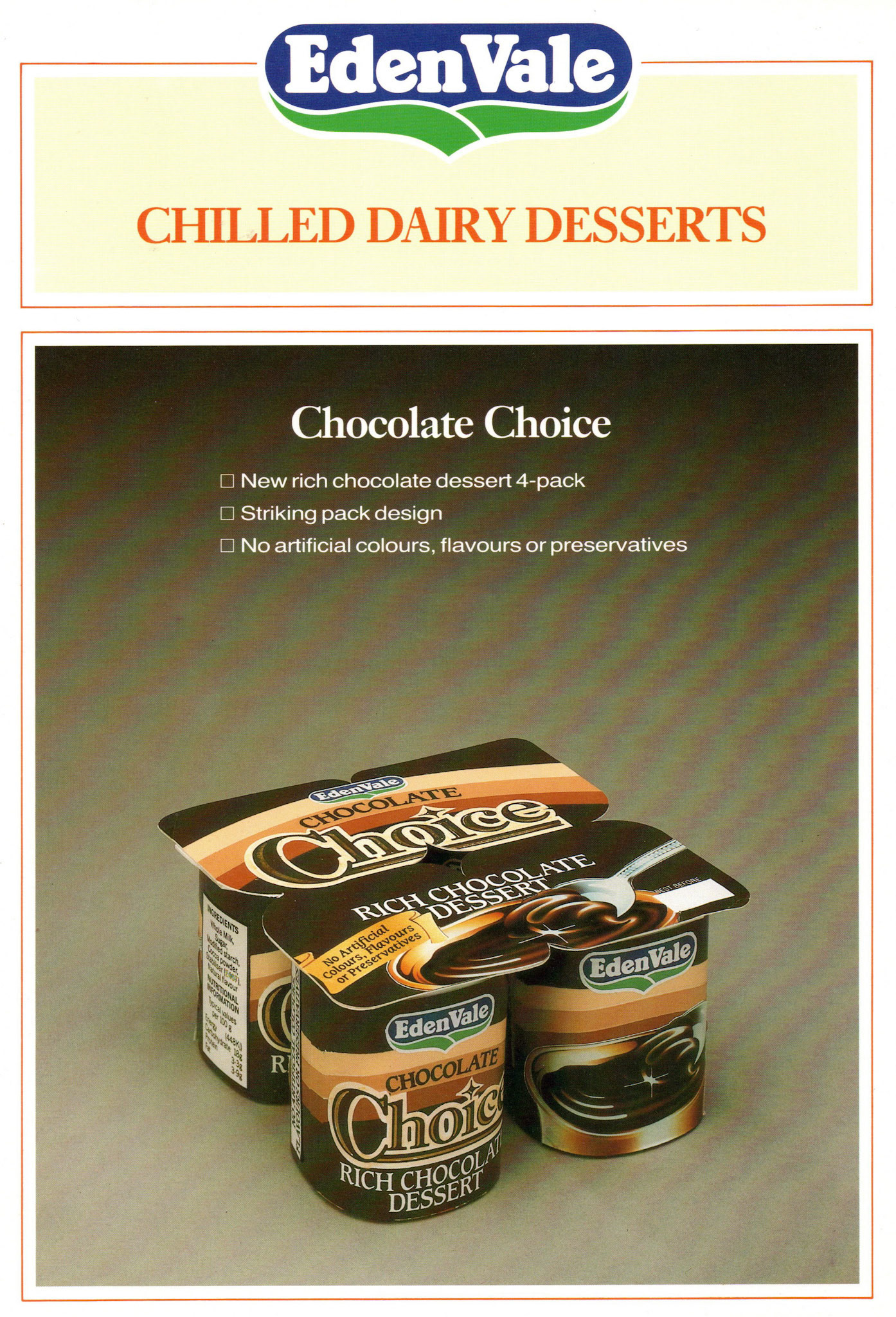 1980's Express Catering Foods 'Van Sales' leaflets (Courtesy Robert Turner)