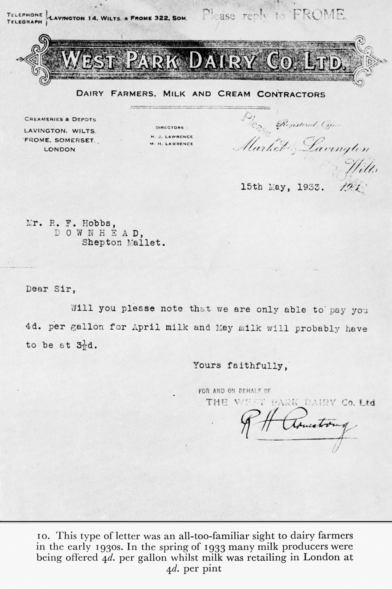 1973 Illustrations from 'Milk to Market', Stanley Baker