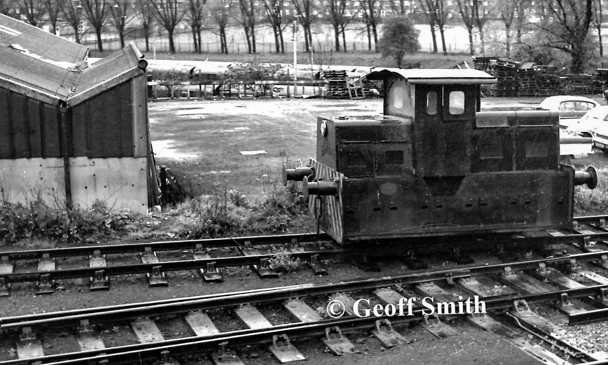 1960's Shunter overlooking car park (Courtesy Geoff Smith, Flickr)