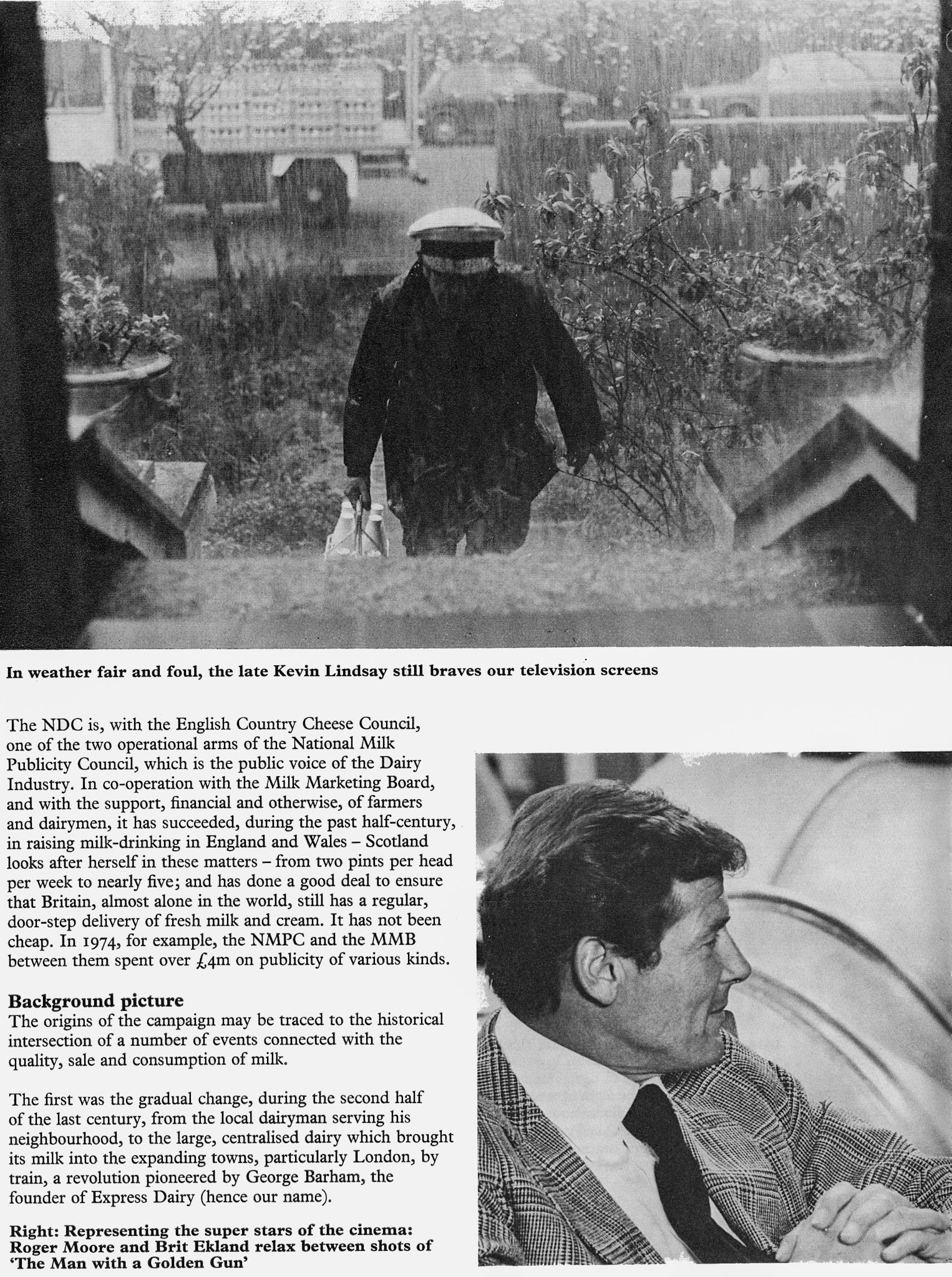 1975 National Dairy Council marketing campaigns explained. (Express News Summer)