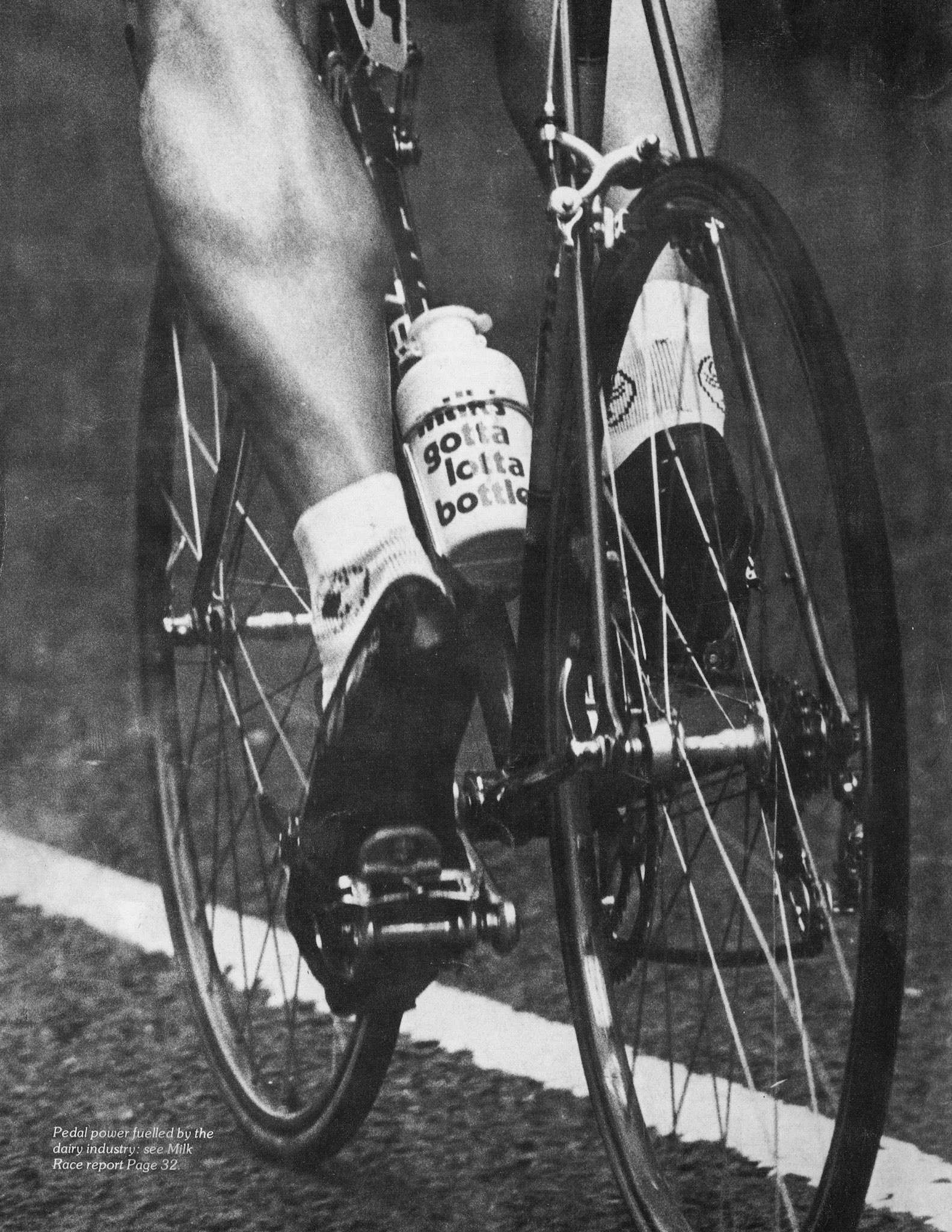 1982 Pedal power fuelled by the dairy industry - The Milk Race