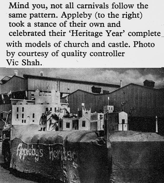 1975 Appleby Carnival celebrated their Heritage Year. (Express News Christmas)