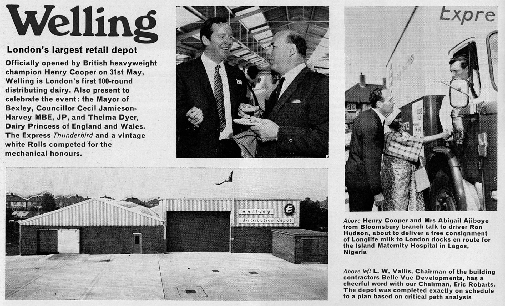 1968 Welling - London's largest retail depot