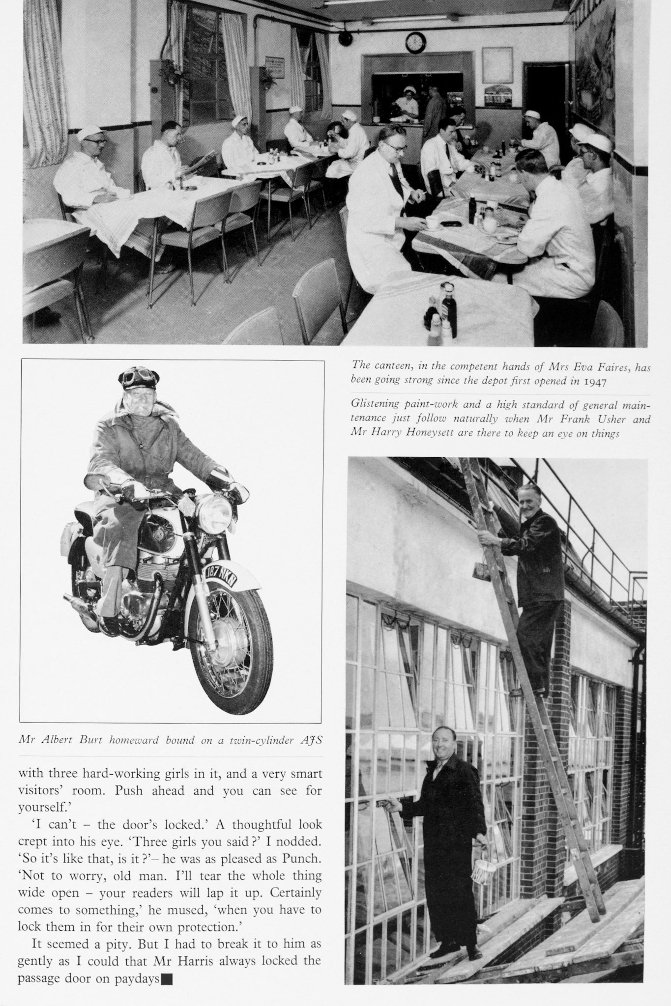 1962 Bromley Processing feature article. (Express News Autumn)