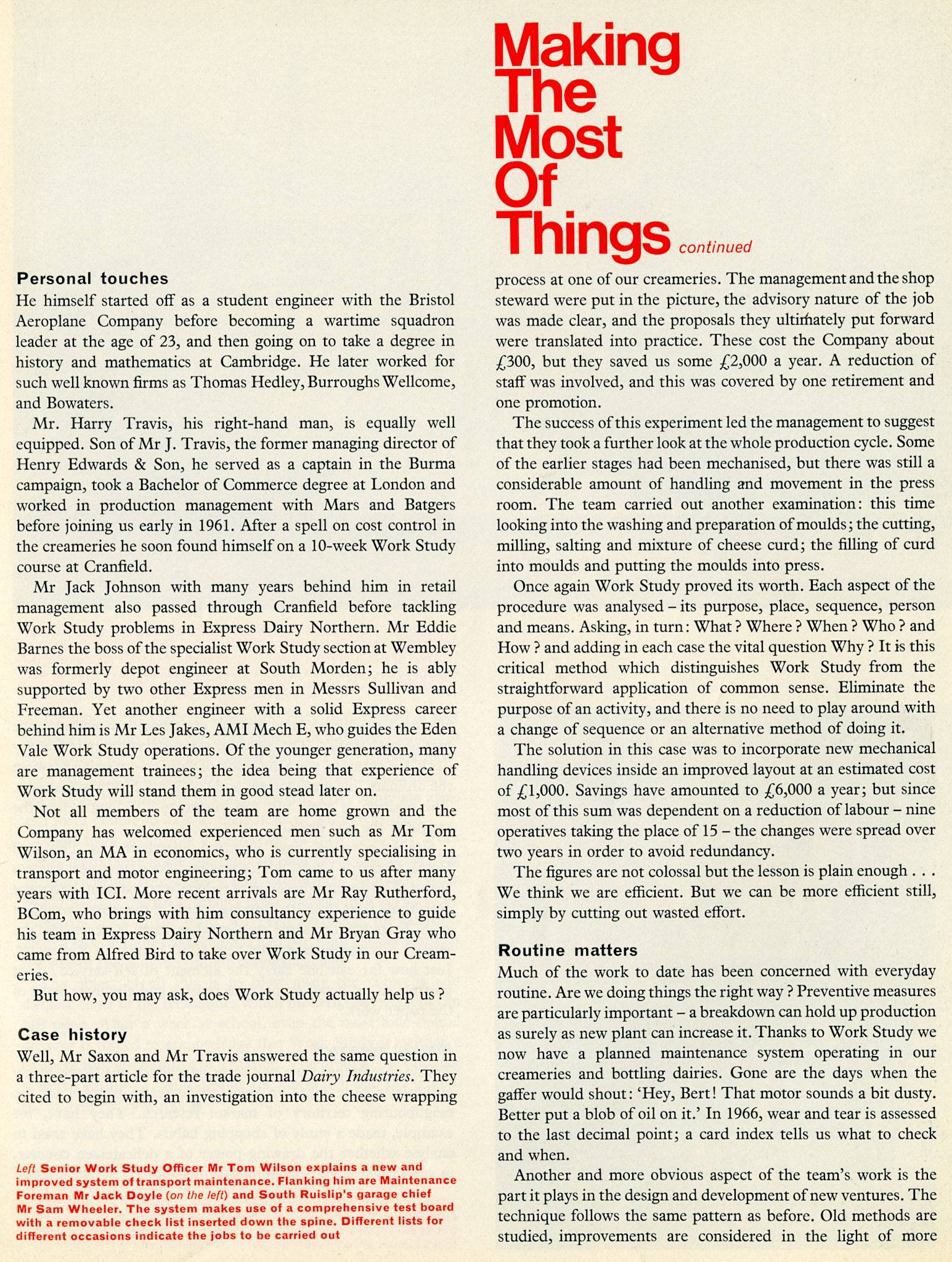 1966 Work Study article