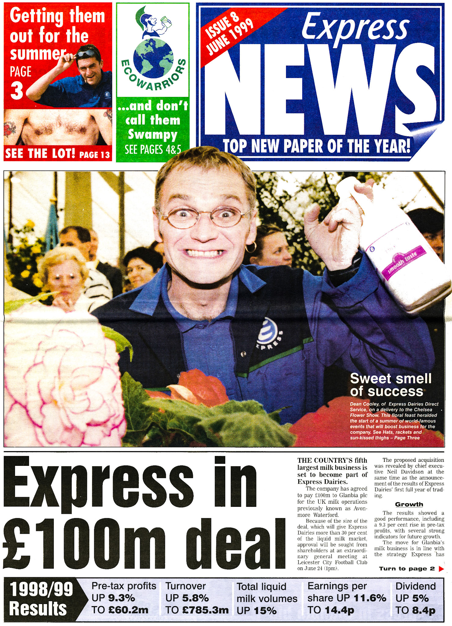 1999 June-Express News Front Cover