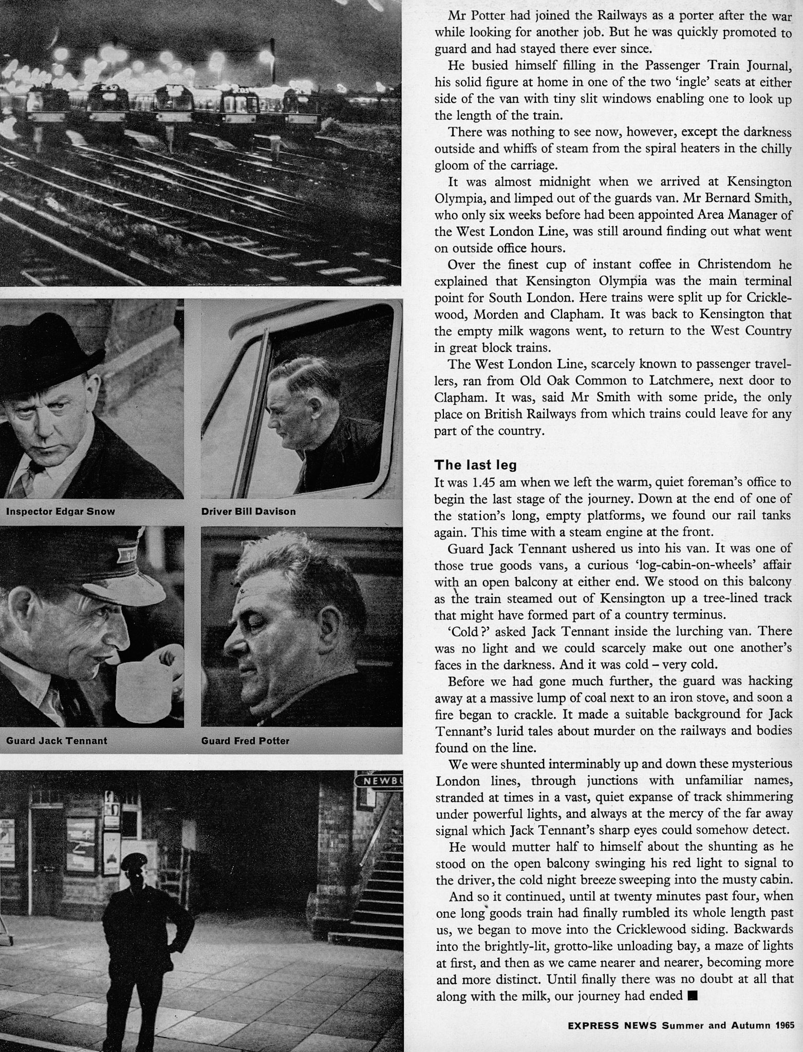 1965 All stations to Cricklewood - story of a milk train journey from Seaton Junction to Cricklewood Page 4 (Express News Summer/Autumn)