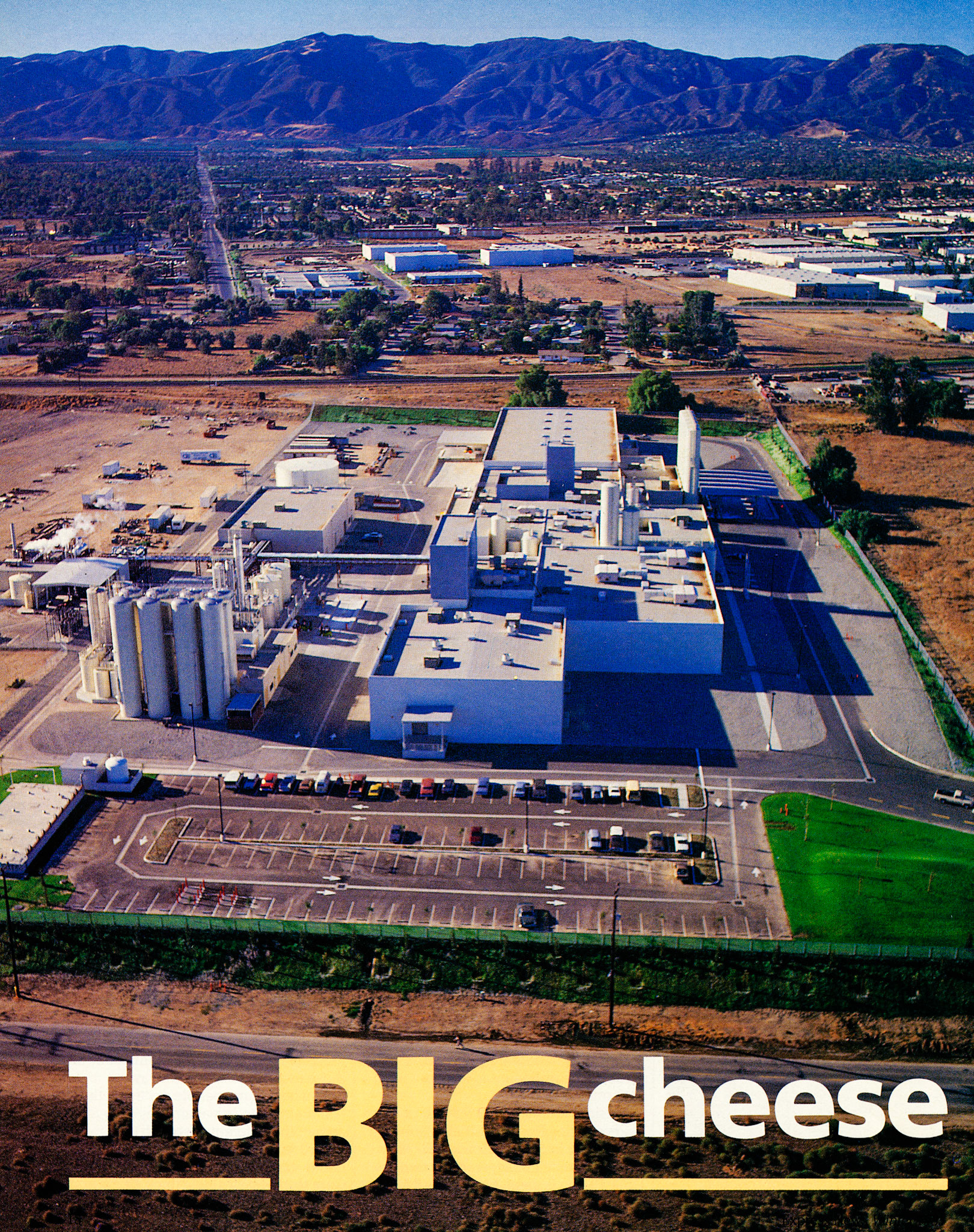 1985 Carbery Milk Products - the world's largest cheese plant in Corona, California, USA