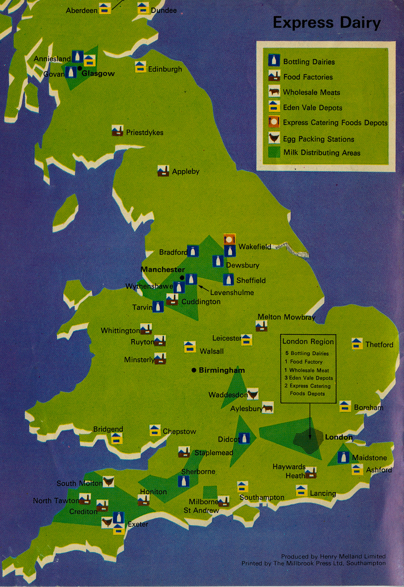 1985 Express in Action Brochure - Back Cover