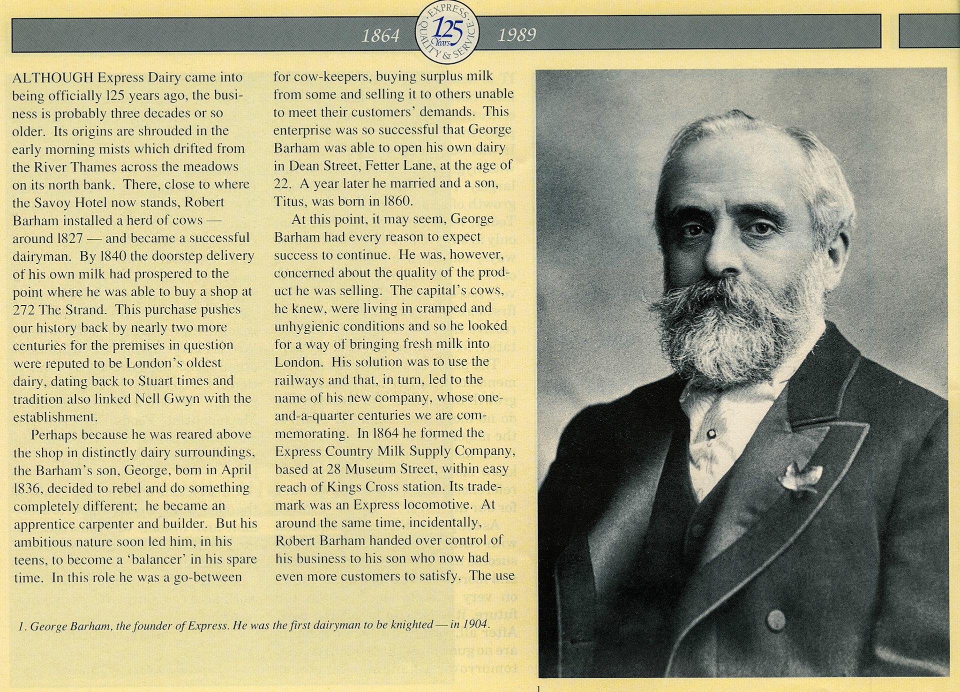 1905 GEORGE BARHAM (Express 125 Year Anniversary Review)