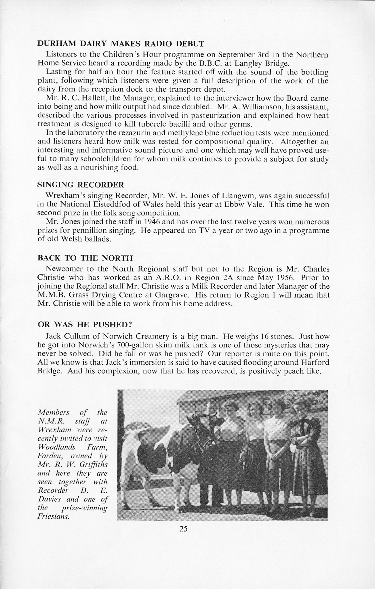 1958 MMB Magazine, 25 Year Anniversary Edition, Autumn-Vol 5, No 3