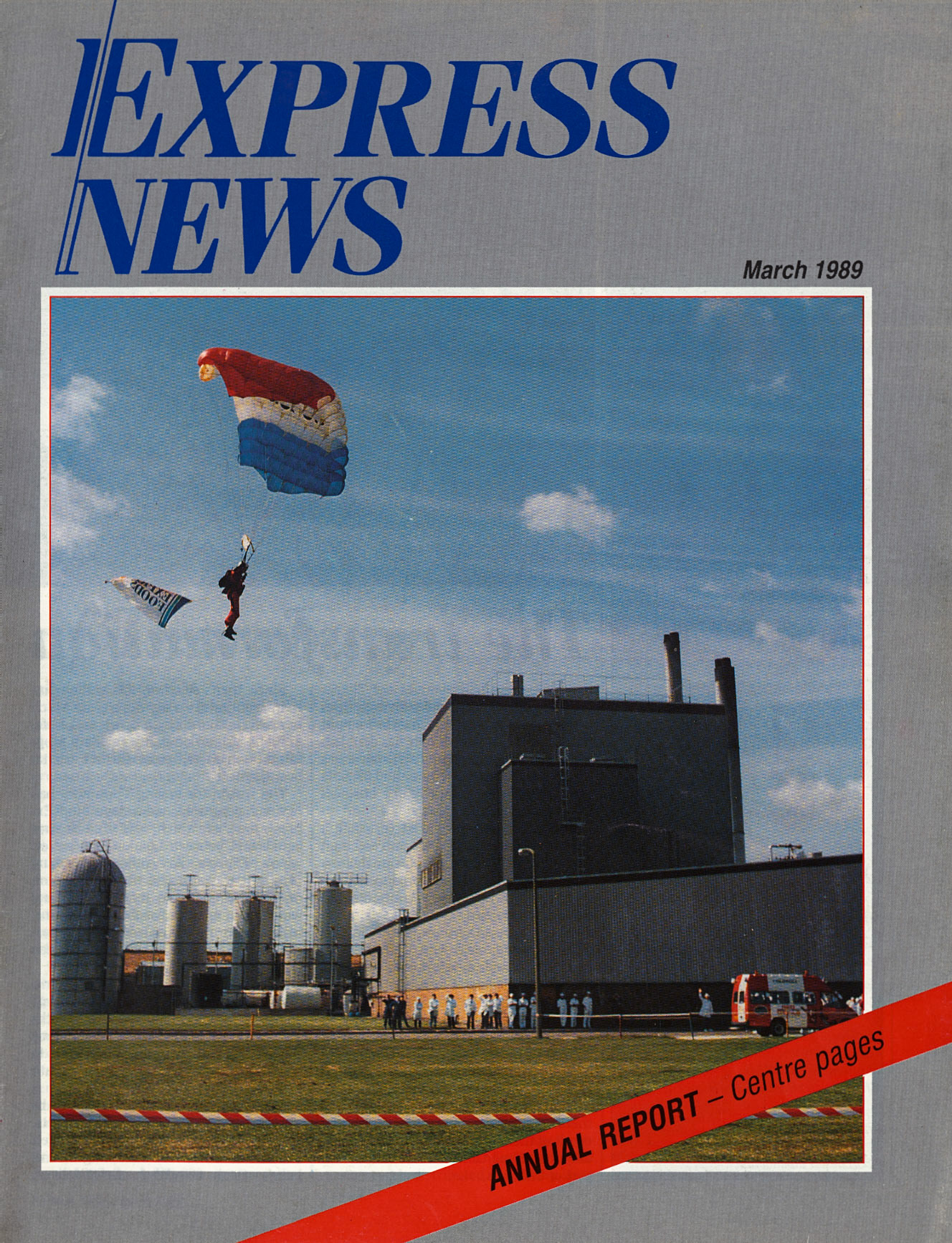 1989 March Express News Front Cover