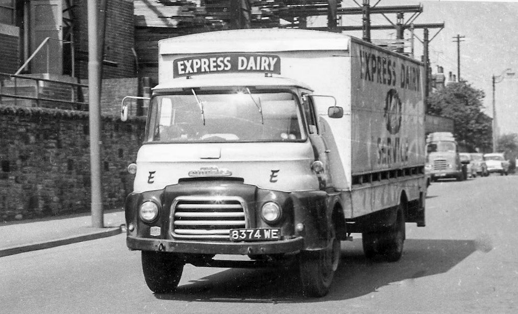 1960? Vehicle allocated to Express Dairy (Northern), but location unknown.