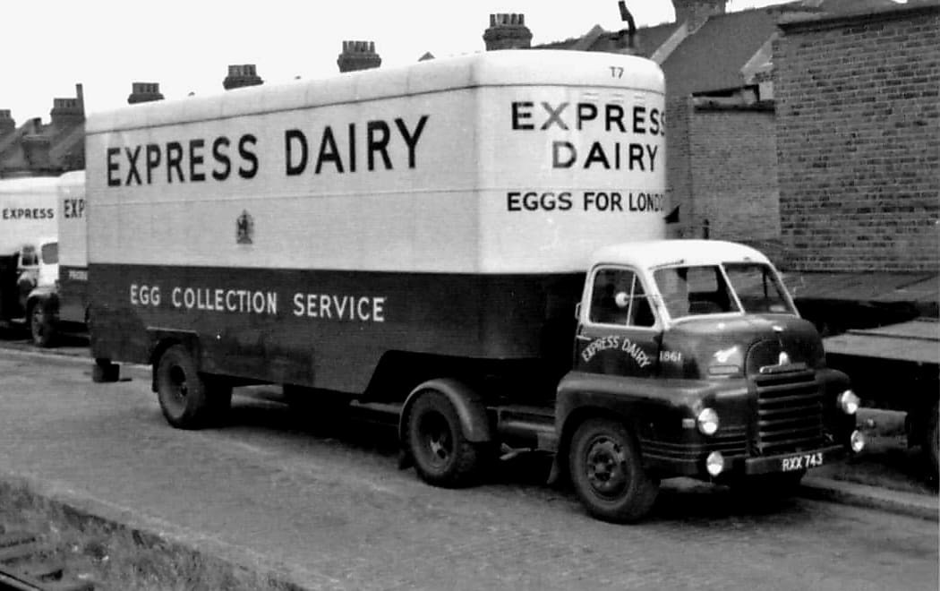 1960's Egg Collection vehicle  (Courtesy ED Memories FB Group)
