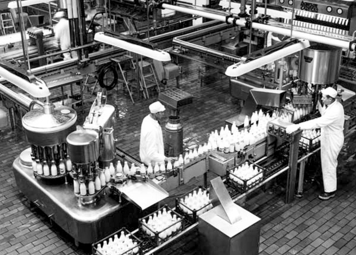 1955 South Morden. "Equipment made with stainless steel manufactured by Firth Vickers Stainless Steels Ltd, Staybrite Works, Tinsley, Sheffield. (Courtesy www.picturesheffield.com-u09115)