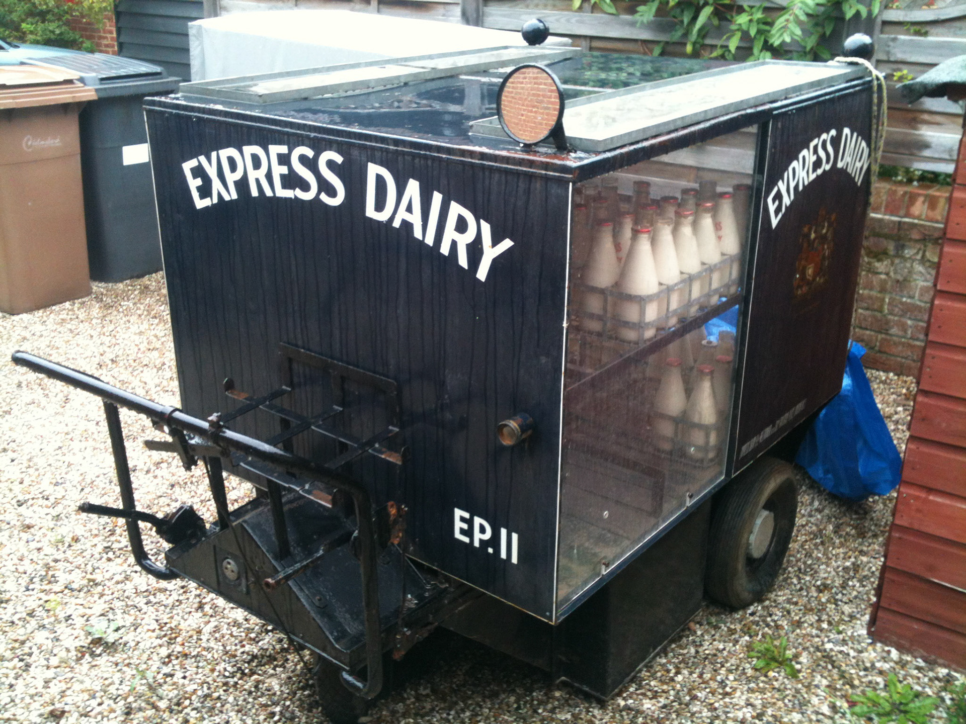 2013 Paul Luke's collection of vintage Express Dairy Vehicles
