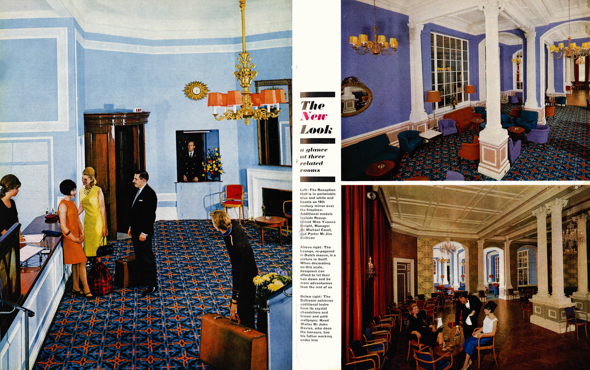 1965 Queen's Hotel, Eastbourne. (Express News Summer/Autumn)