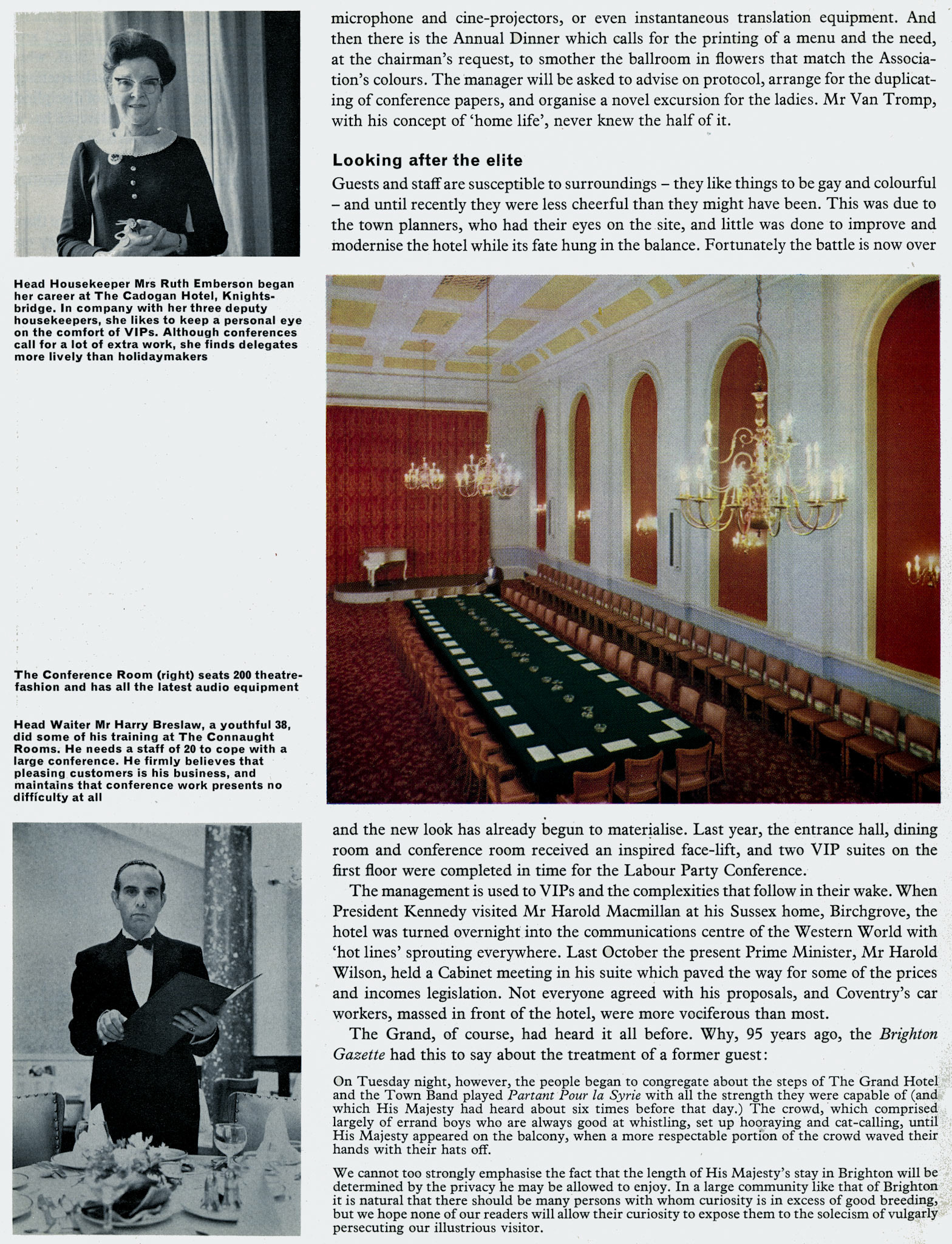 1967 Grand Hotel Brighton. (Express News Spring)