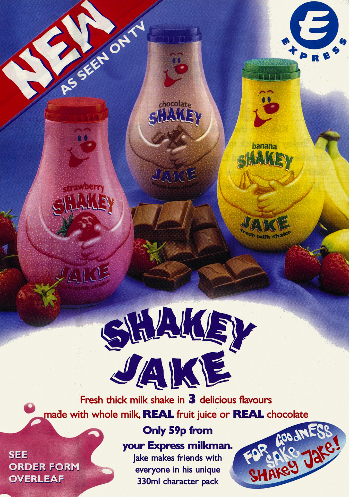 2001 Publicity Leaflet-Shakey Jake (Courtesy Dave Fane)