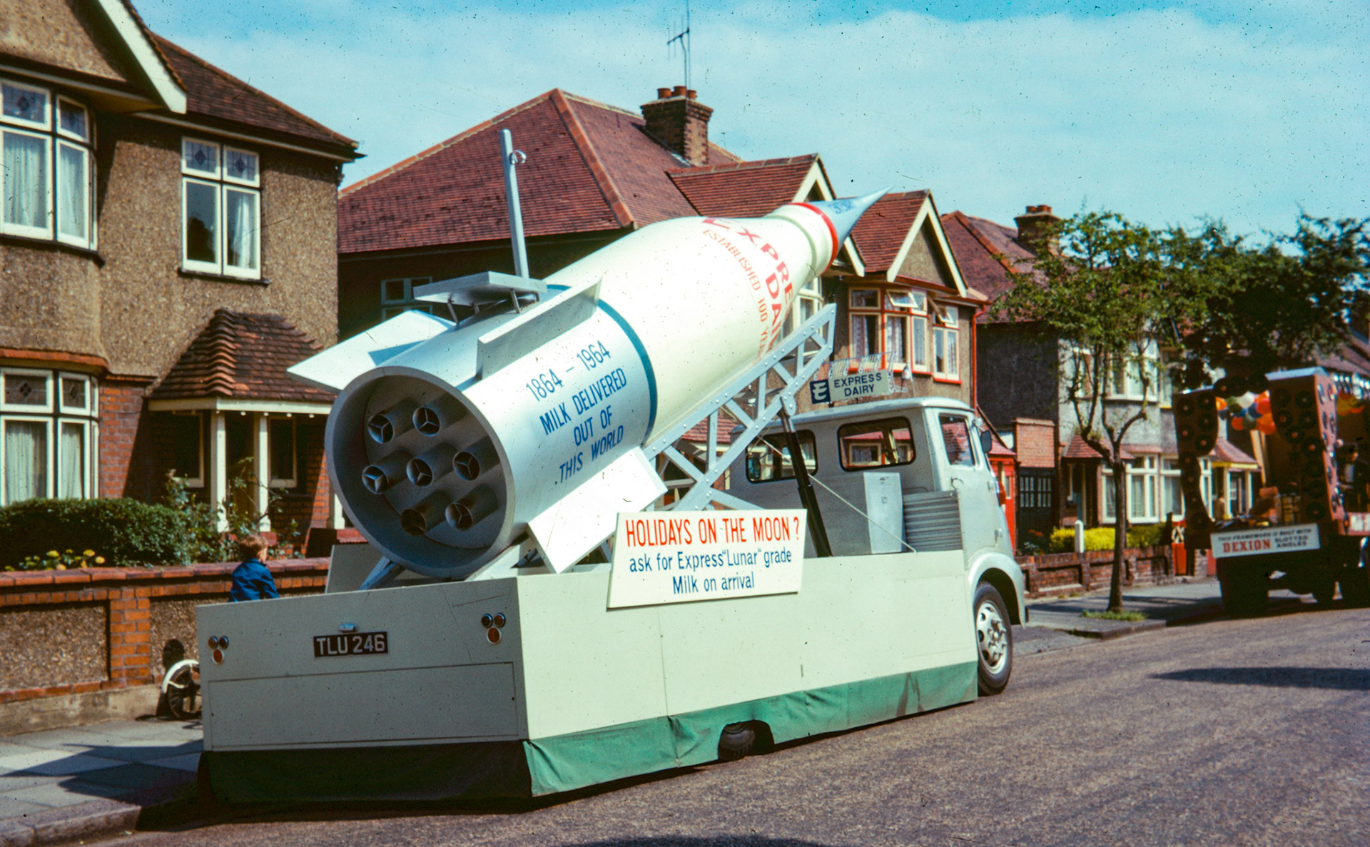1964 Lord Mayor's Show float. (Courtesy Paul Smith)