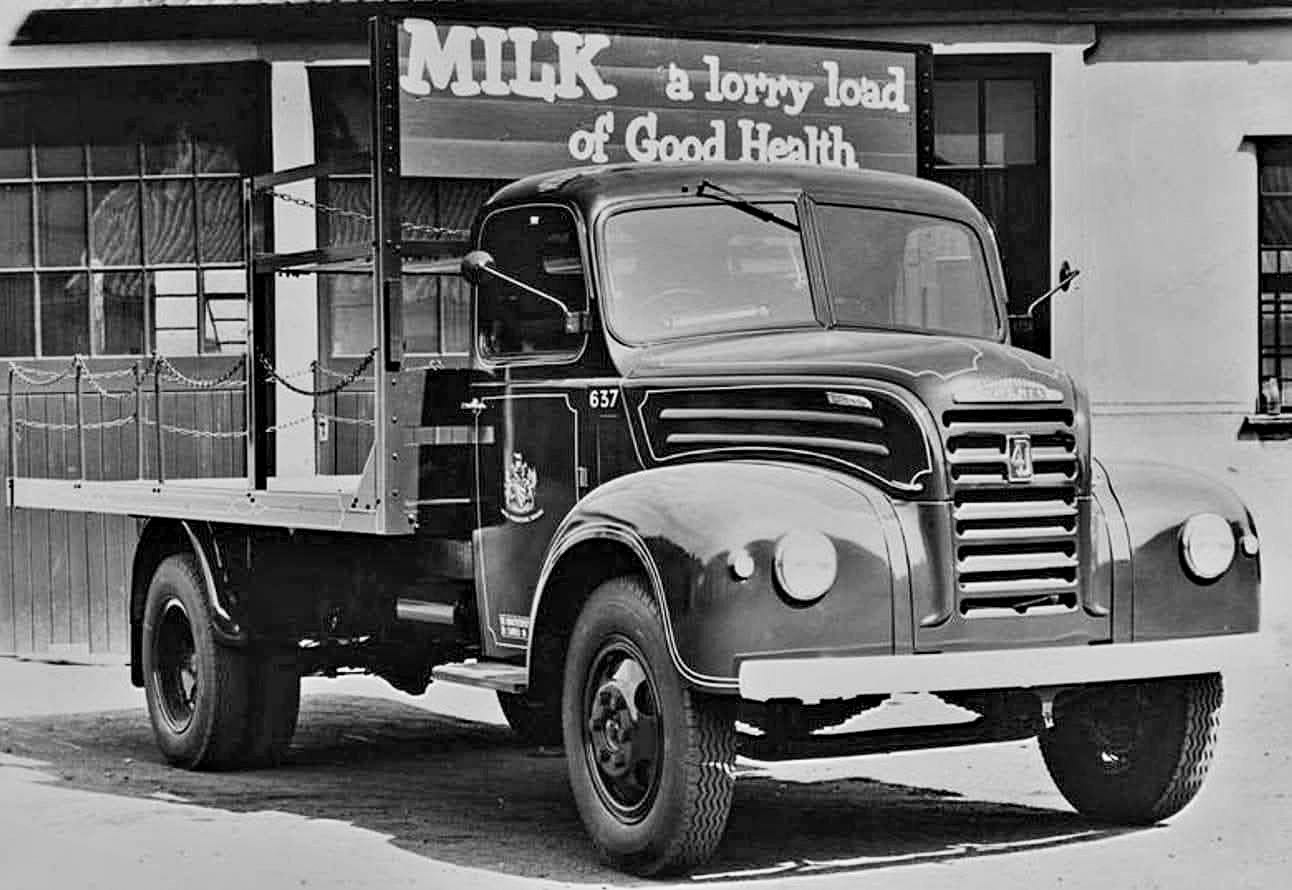 1950's rigid delivery vehicle Co: 637 (Courtesy Don Reid)