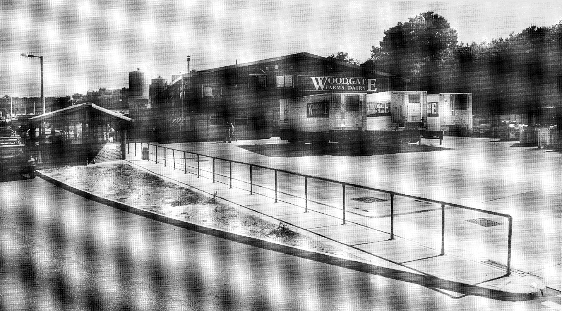 1990's? "The entrance to Woodgate Farms Dairy". (Illustration from Sixty Years in Dairying-Molly Sale)