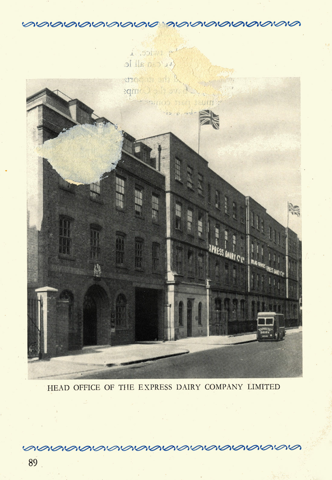 1956 Express Salesman's Manual, Fourth Edition published 1954, presented to Roger Gillard, Orpington Depot