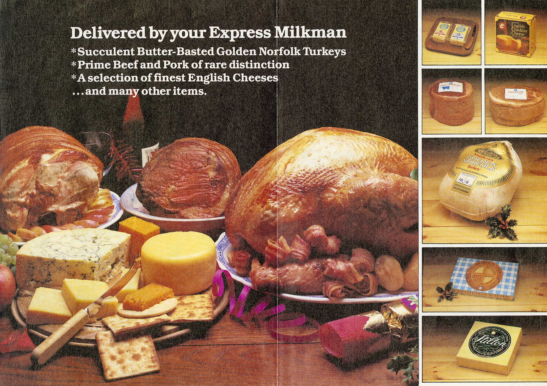 1982 Christmas Hamper leaflets (Courtesy Paul Luke)