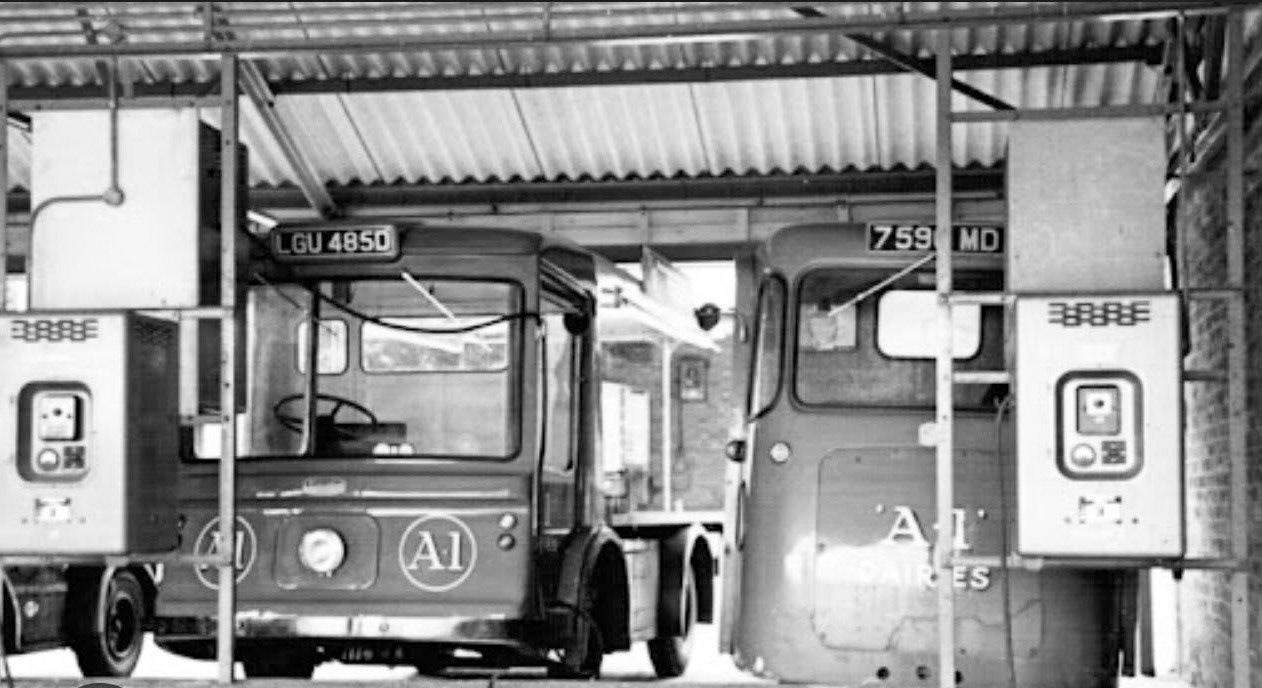1960's? A1 float at Whetstone (Courtesy Paul Simm)