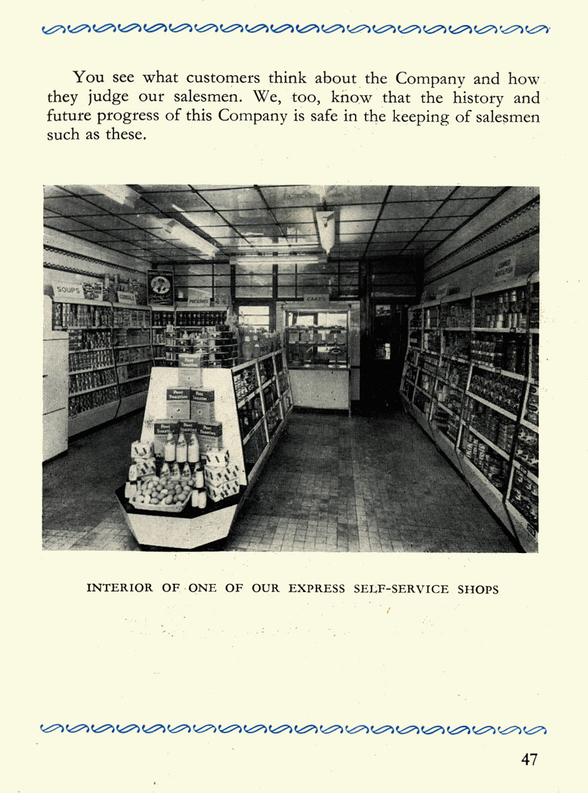 1956 Express Salesman's Manual, Fourth Edition published 1954, presented to Roger Gillard, Orpington Depot