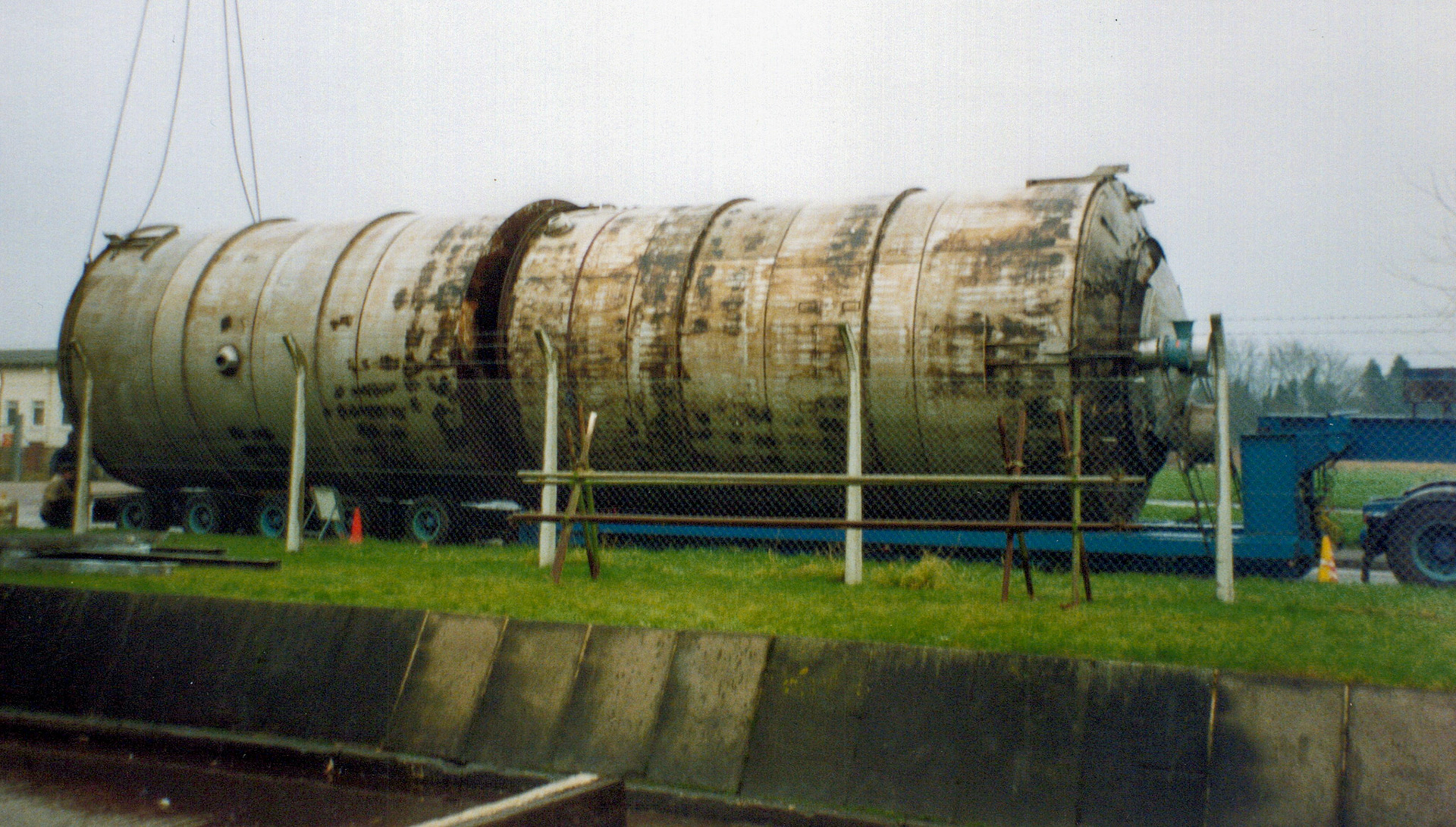 1992 Plant dismantling in progress (Courtesy Bill Wilson)