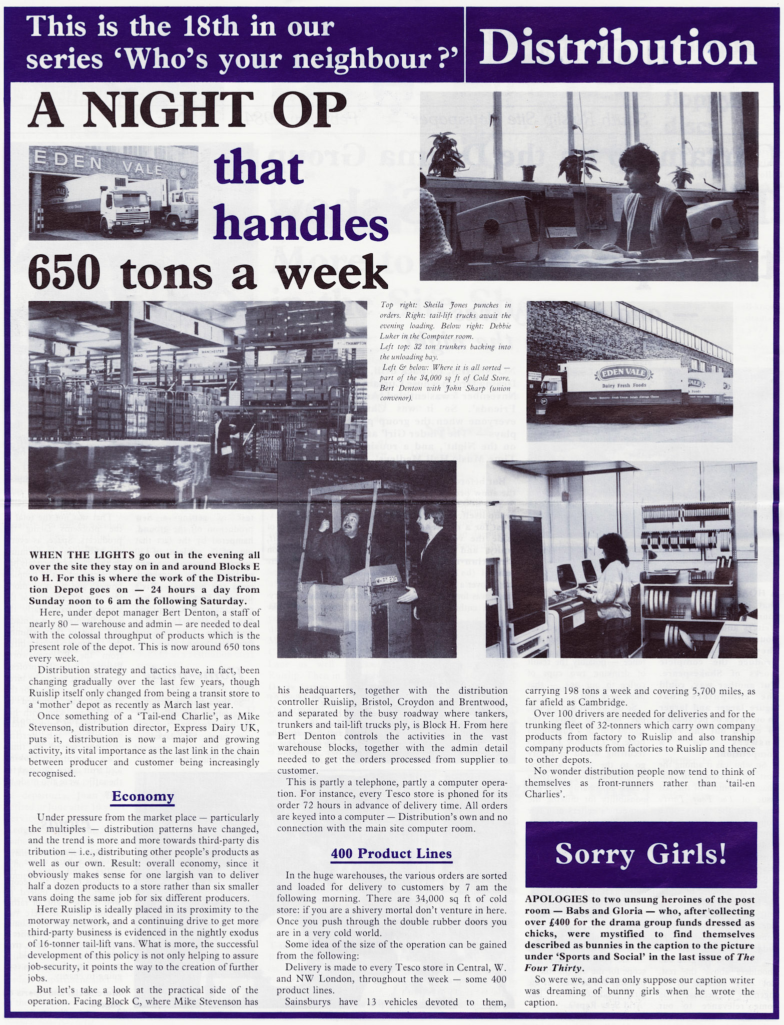 1984 February-The FourThirty magazine of South Ruislip Site