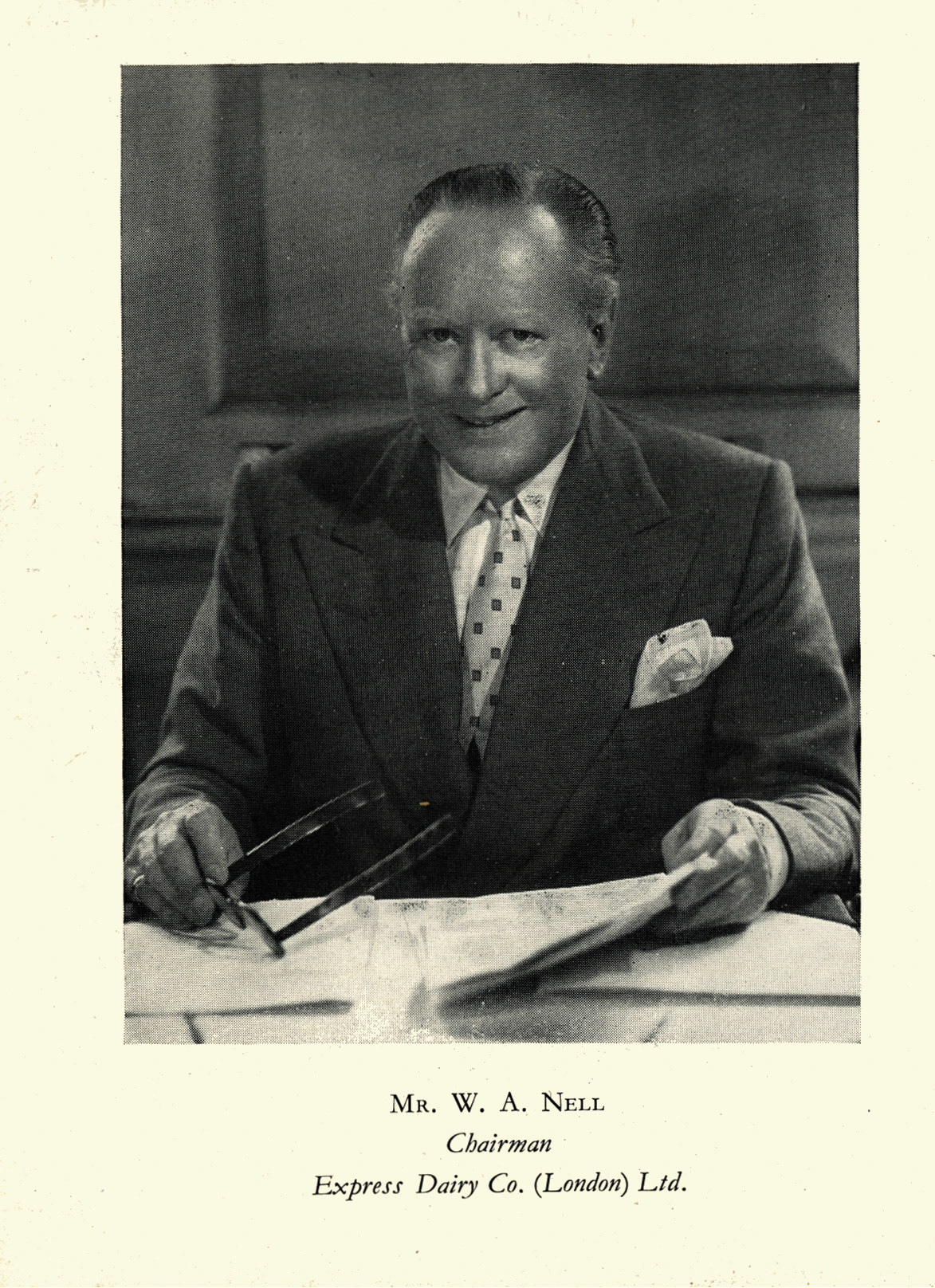 1956 Express Salesman's Manual, Fourth Edition published 1954, presented to Roger Gillard, Orpington Depot