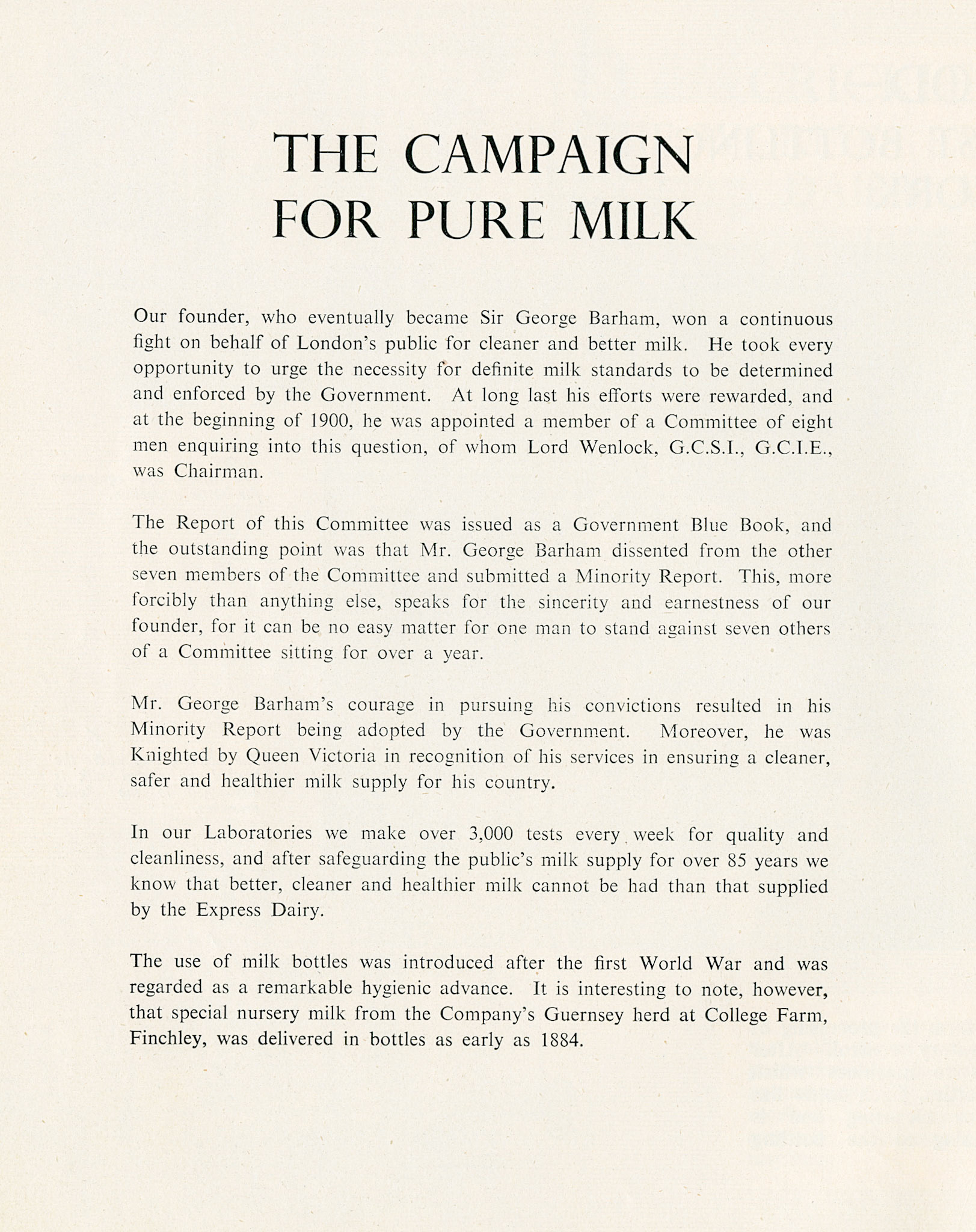 1952 'The Express Dairy' Booklet