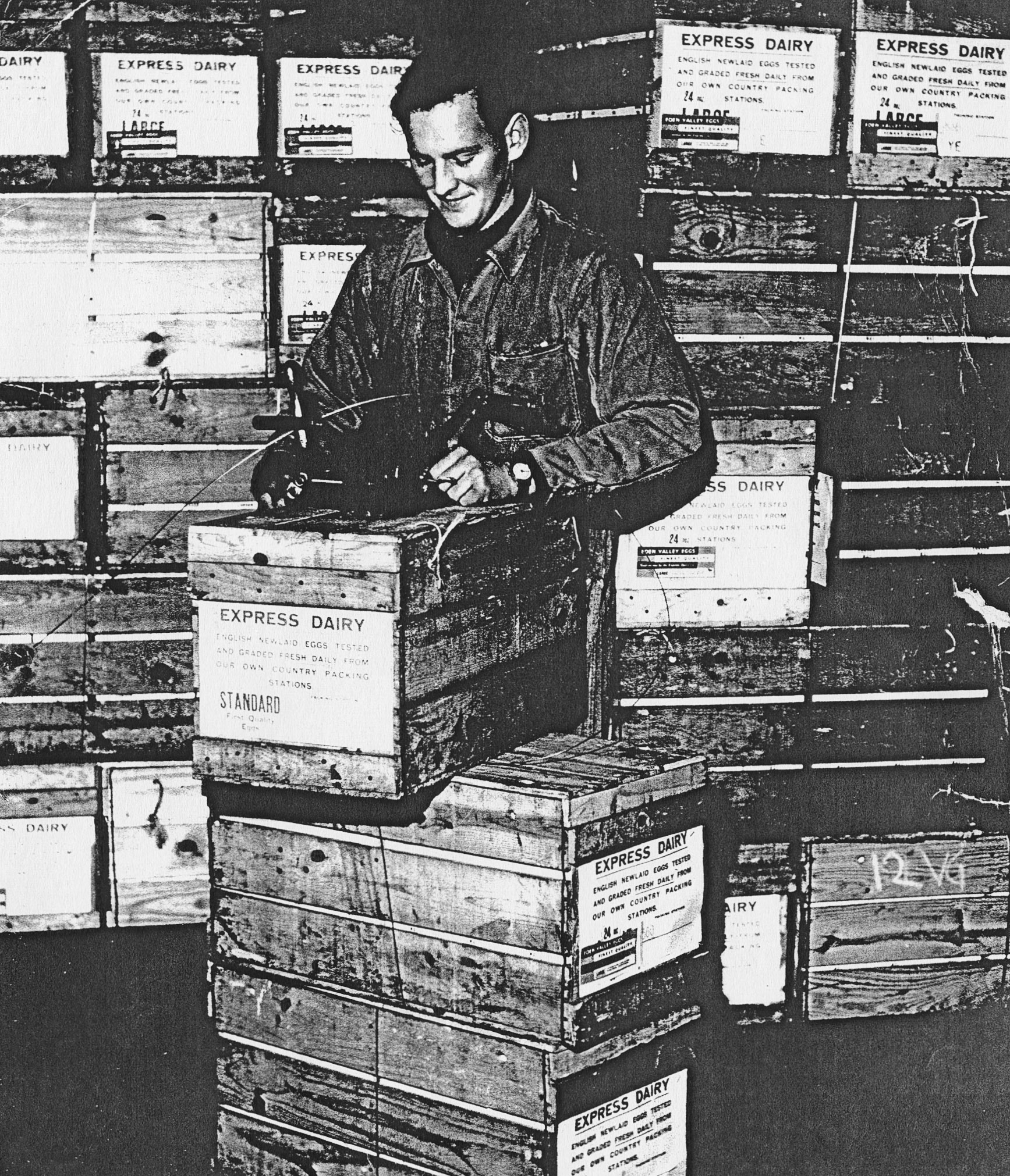 1950's Seaton Junction (Courtesy Allhallows Museum, Honiton)