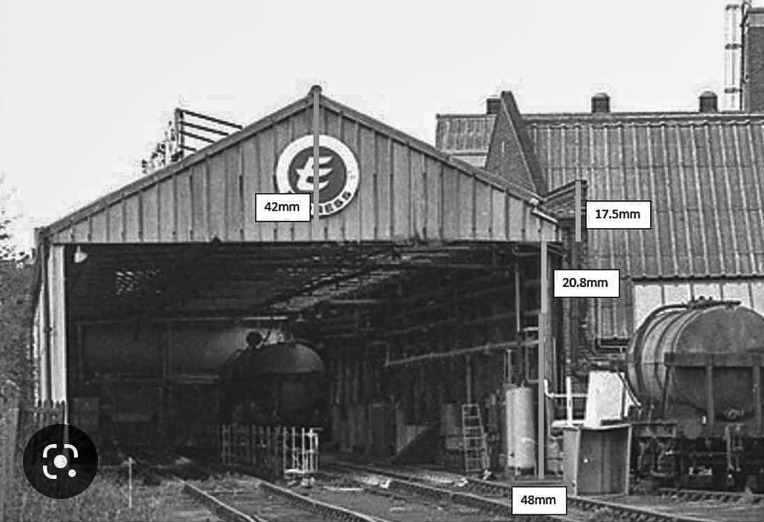 1970's? South Morden rail reception - possibly annotated for model-making? (Courtesy Dave Fane)