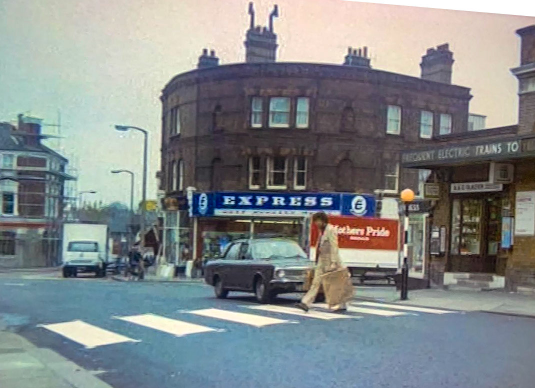 1973 Film stills from 'The Vault of Horrors' with Tom Baker, filmed at St Margarets, Richmond upon Thames. (Courtesy Robin Fraser Bell)