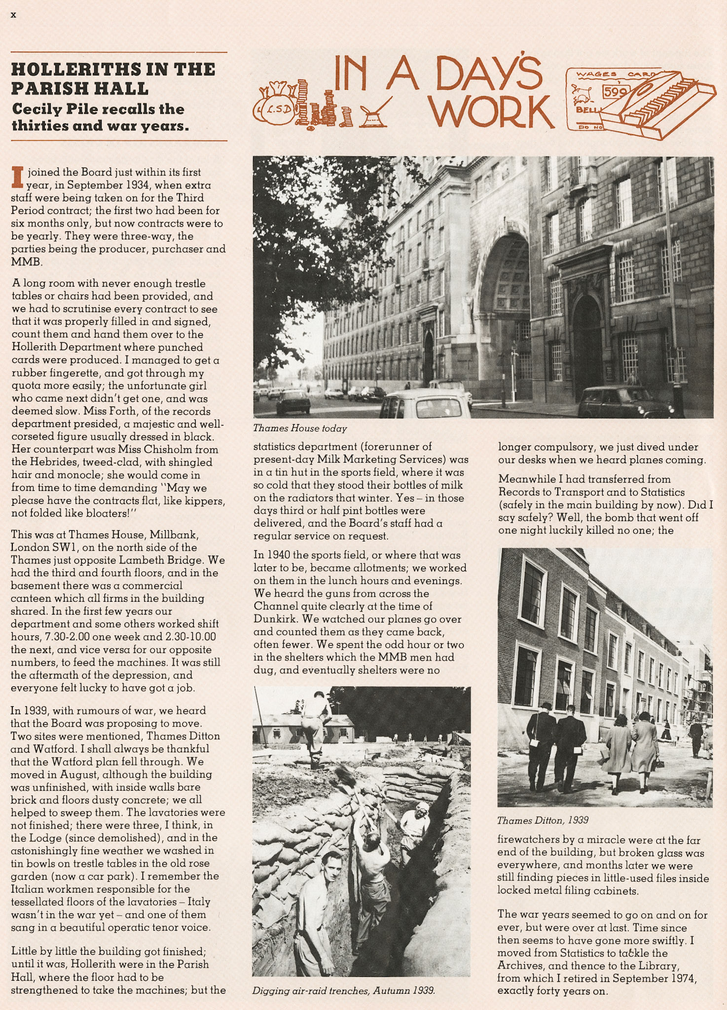 1983 Milmarbo Memories at 50 years (Insert in MMB Magazine, Sept-Oct, courtesy Andy Wallis)
