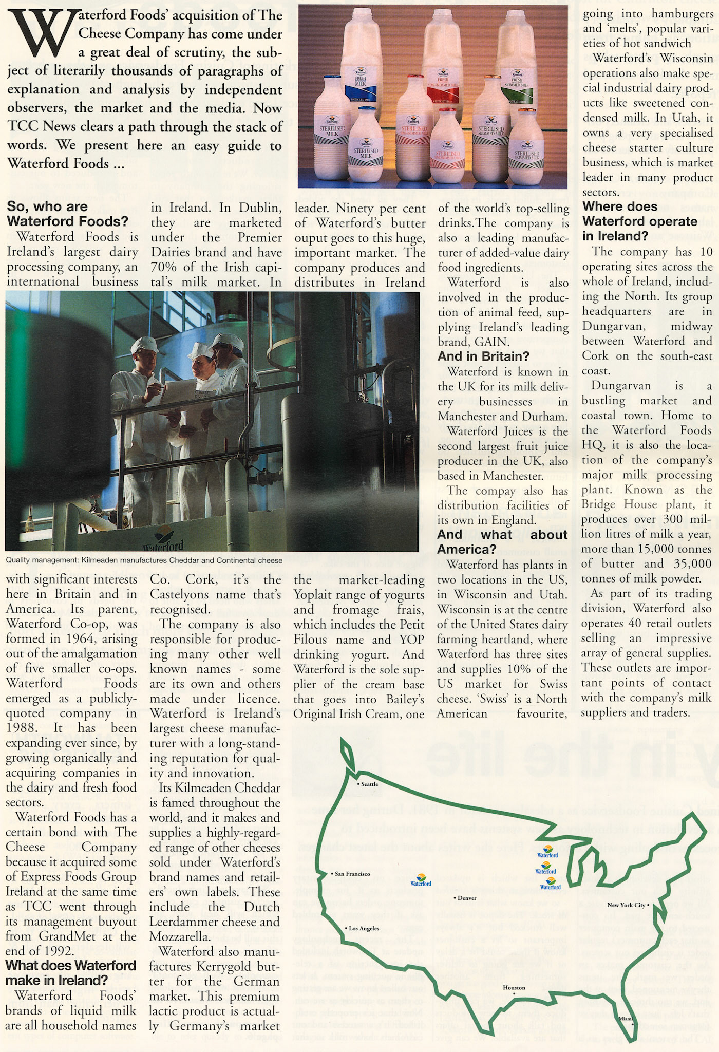 1995 October-The Cheese Company News