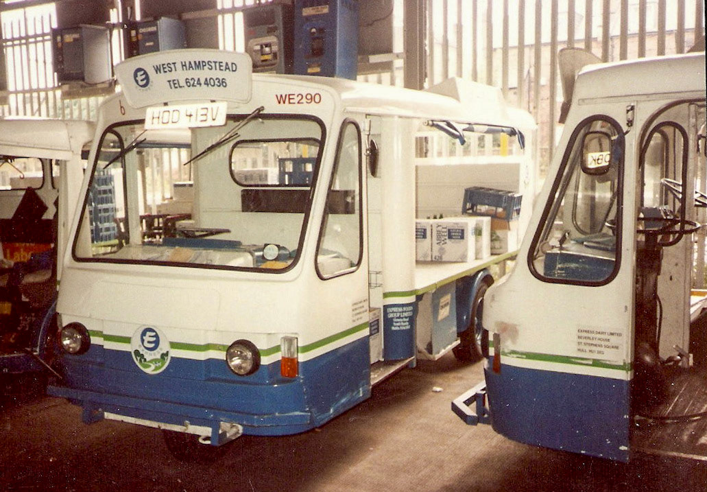 West Hampstead. David Howard Folwell comments "I was (a milk boy) at West Hampstead with a milkman called Charlie who become a lifelong friend."  (Courtesy Paul Luke)