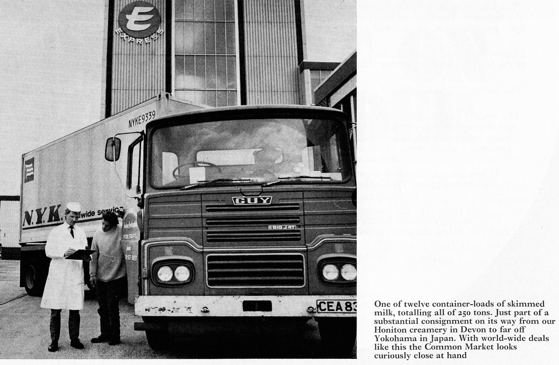 1972 Milk Vessels Recovery (MVR)
