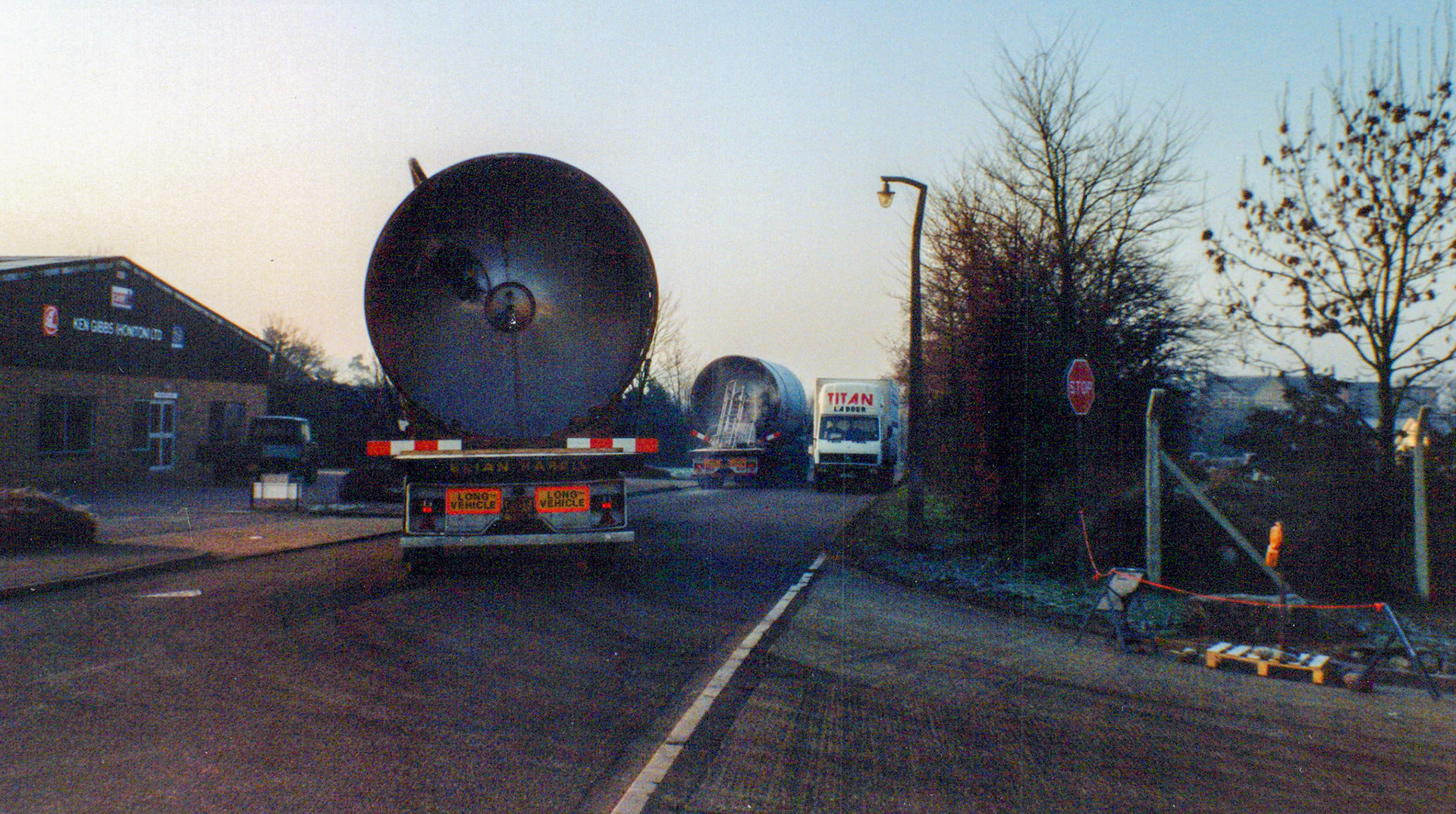 1992 Plant dismantling in progress (Courtesy Bill Wilson)