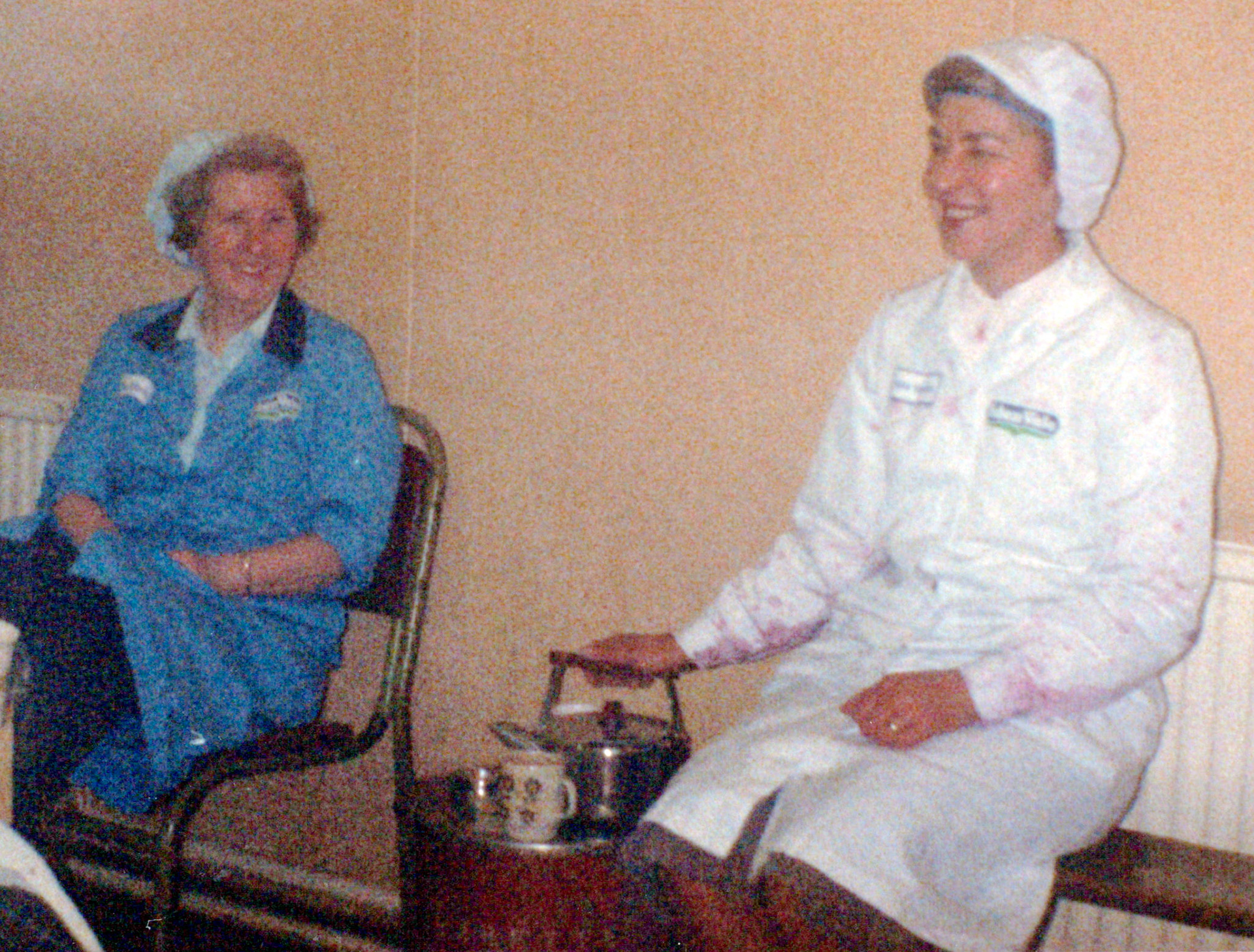 1986 Ruby and Sylvia at Cuddington (Courtesy Sue Harradine)