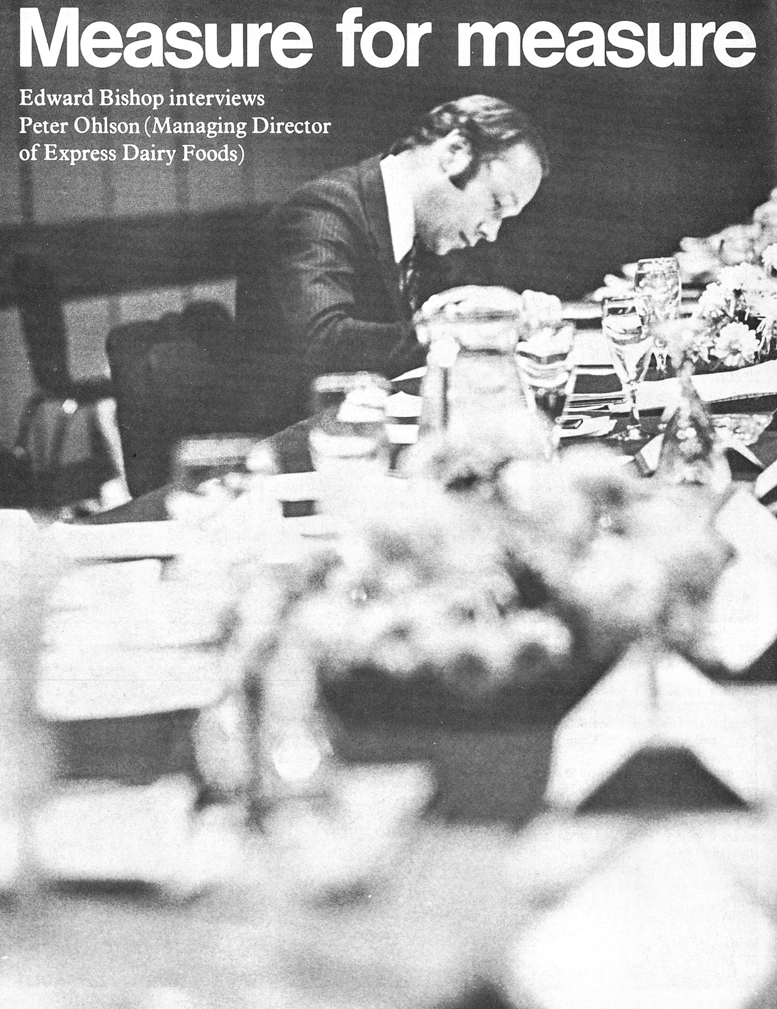 1978 Peter Ohlson interviewed by Edward Bishop. (Express News Autumn)