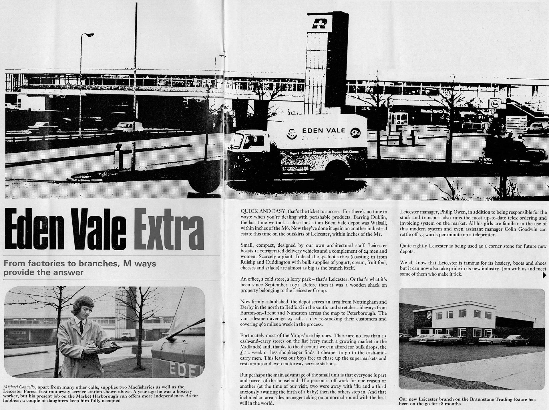 1973 Leicester Eden Vale Depot