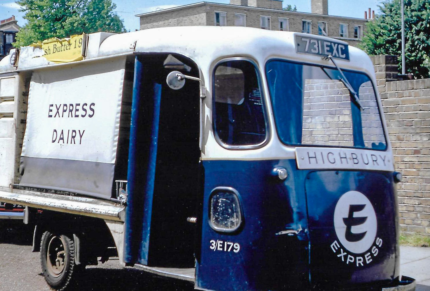 Highbury Reg: 731 EXC (Courtesy Michael Aldread)