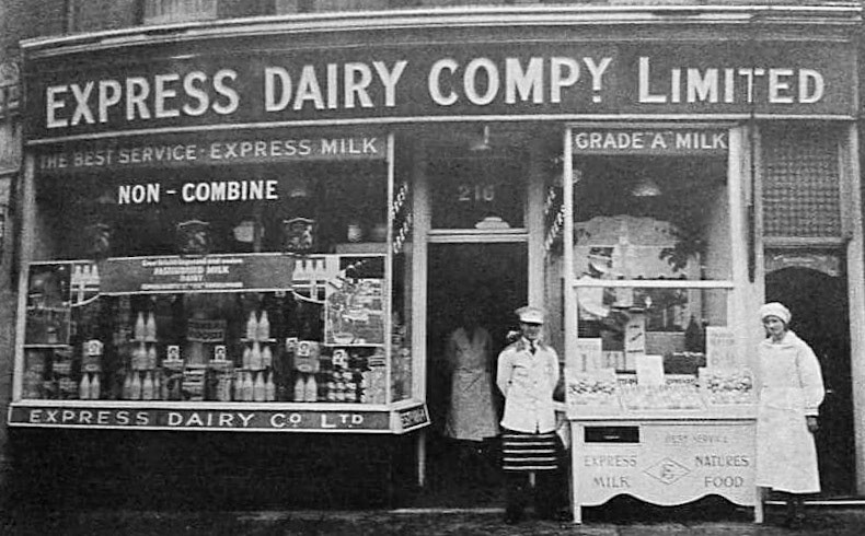 1900's? Express Dairy Shop (Courtesy Paul Smith)