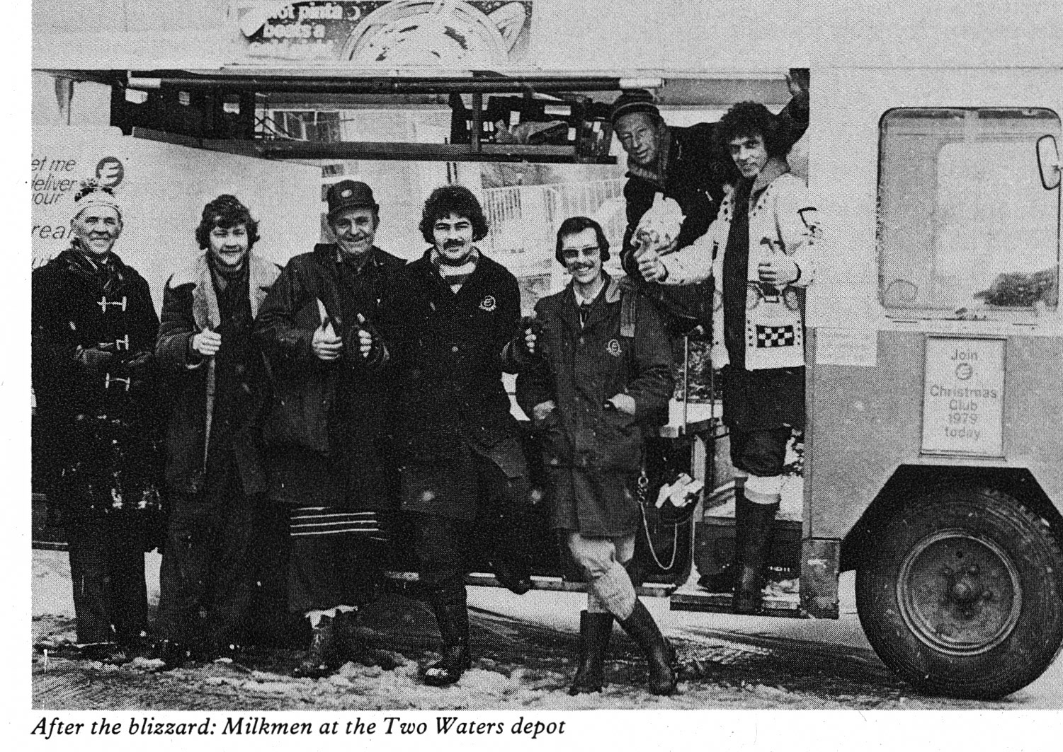 1979 Congratulations to Express staff for their service during the 78/79 winter, with West Hampstead, Hemel, Harrow and Amersham. (Express News Summer)