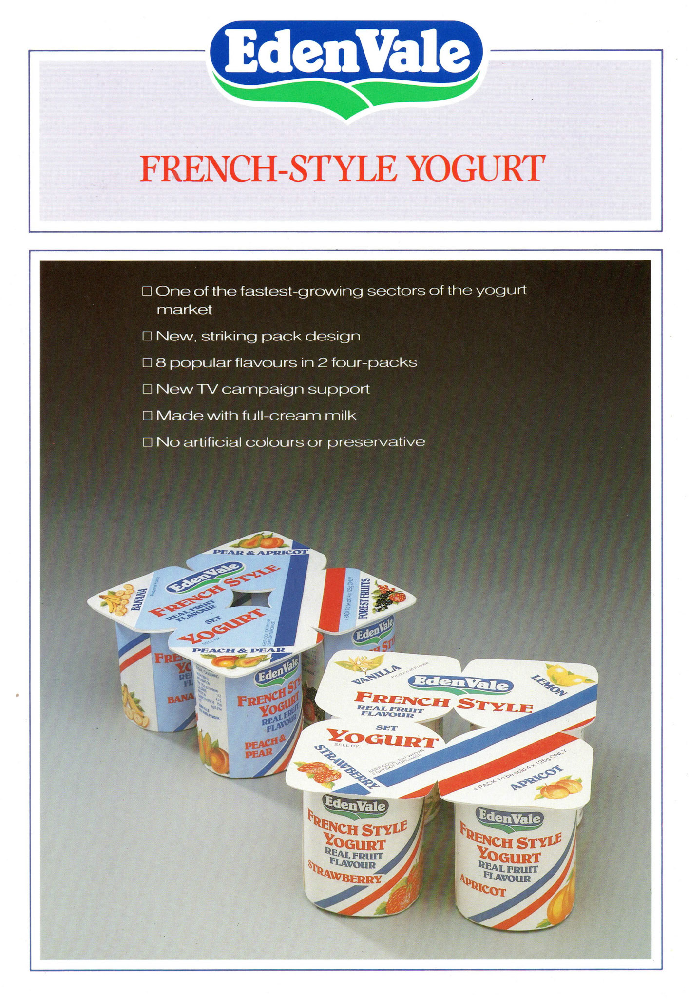 1980's Express Catering Foods 'Van Sales' leaflets (Courtesy Robert Turner)