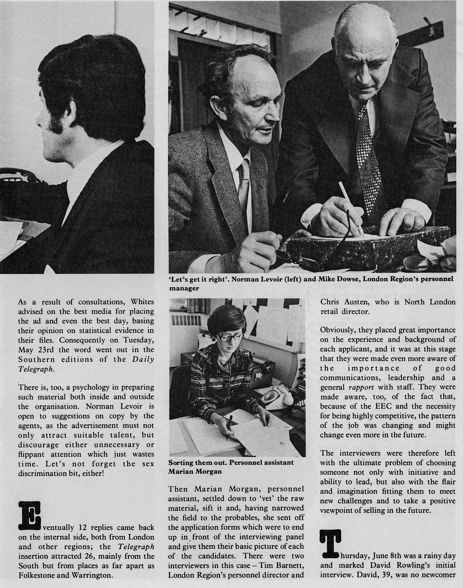 1978 David Rowling - Just the Job